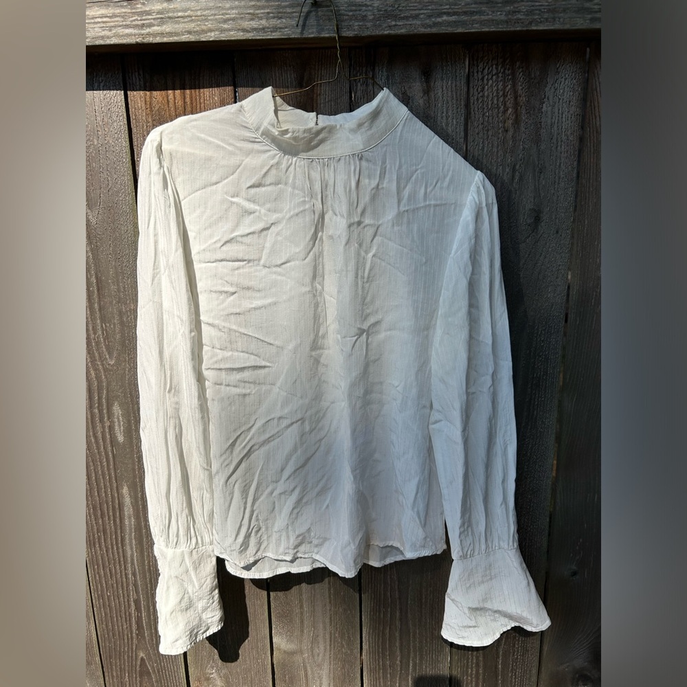White A New Day small long bell sleeve top